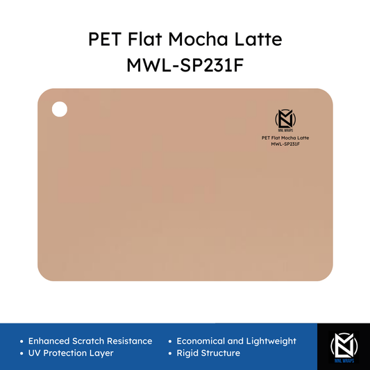 PET Flat Mocha Latte MWL-SP231F