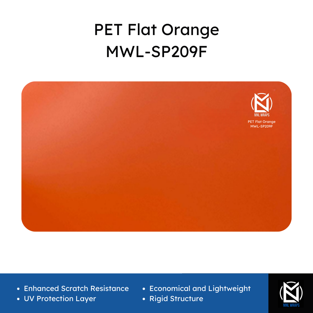 PET Flat Orange MWL-SP209F