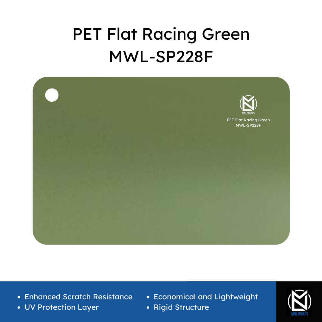 PET Flat Racing Green MWL-SP228F