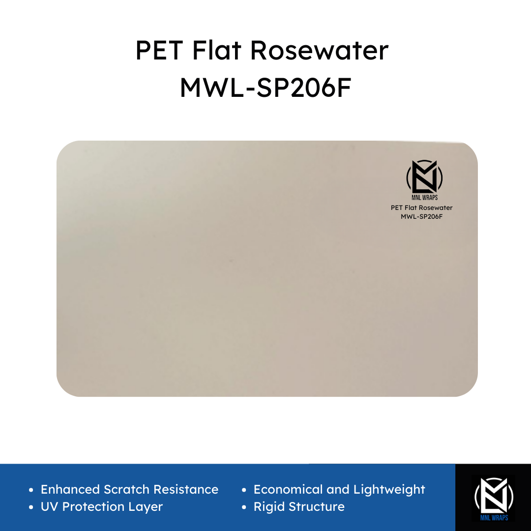 PET Flat Rosewater MWL-SP206F