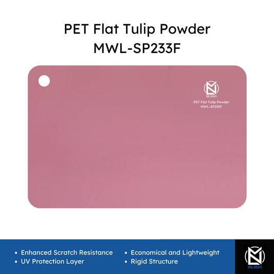 PET Flat Tulip Powder MWL-SP233F