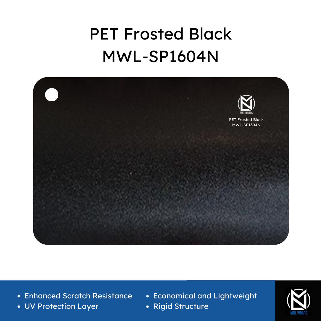 PET Frosted Black MWL-SP1604N
