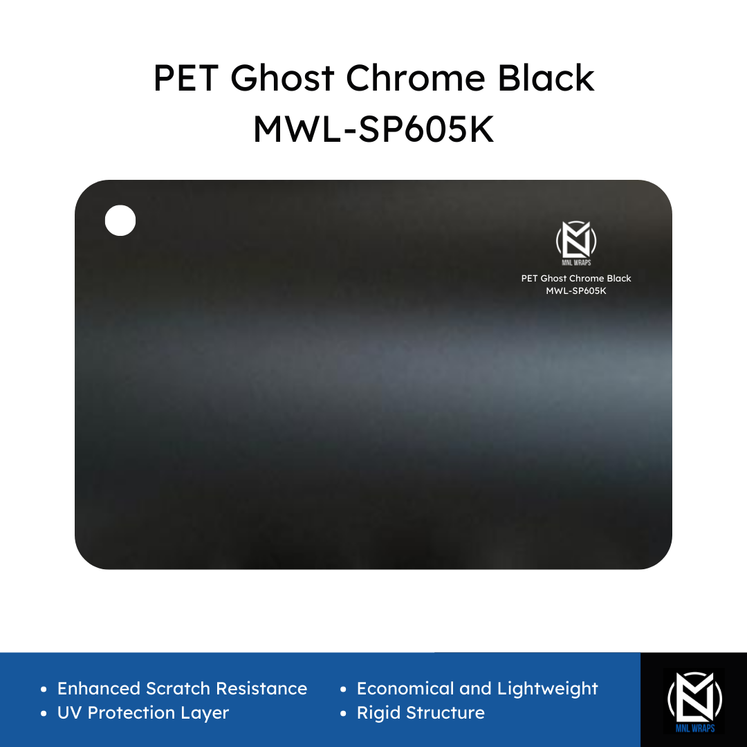 PET Ghost Chrome Black MWL-SP605K