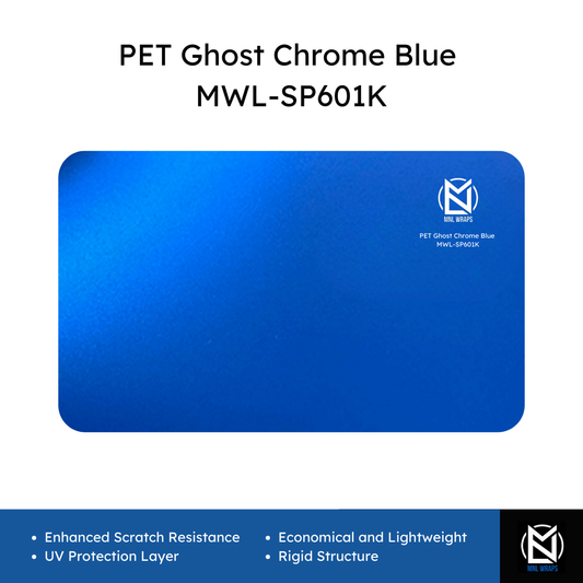 PET Ghost Chrome Blue MWL-SP601K