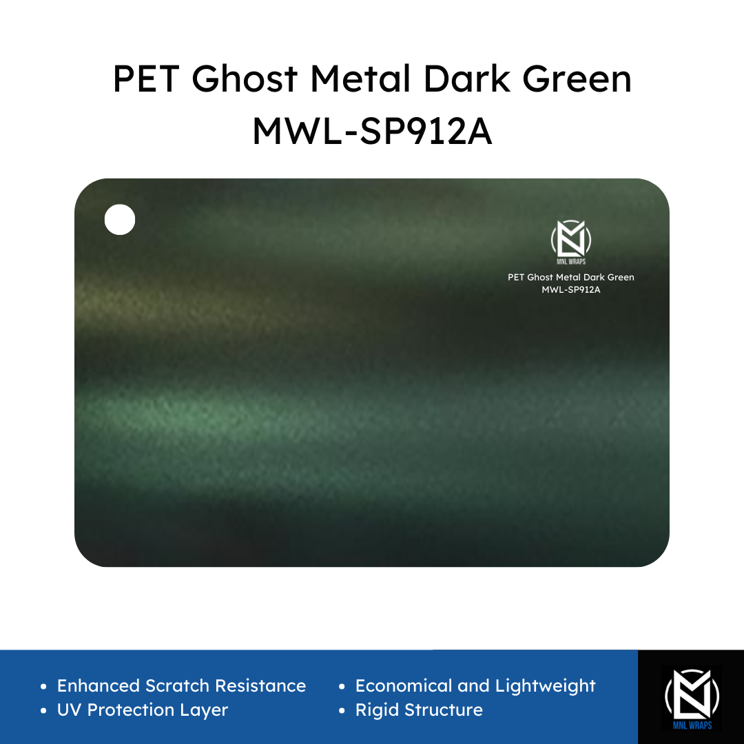 PET Ghost Metal Dark Green MWL-SP912A