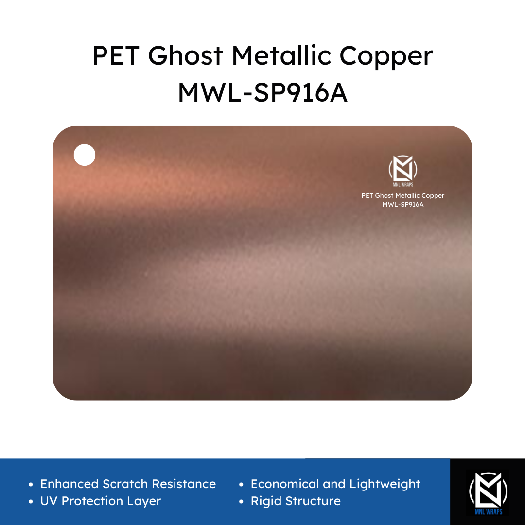 PET Ghost Metallic Copper MWL-SP916A