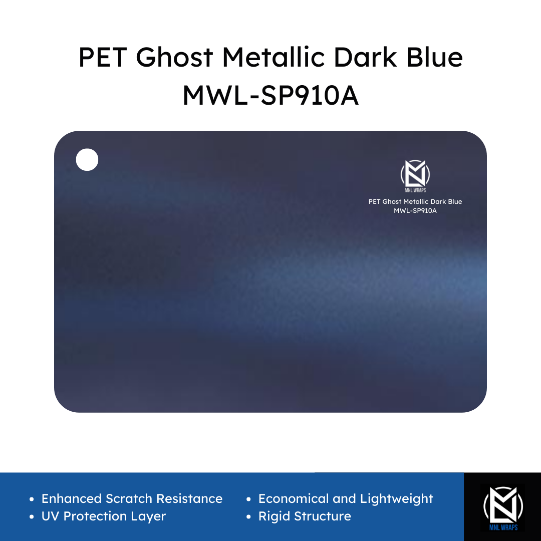 PET Ghost Metallic Dark Blue MWL-SP910A