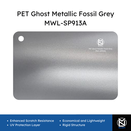 PET Ghost Metallic Fossil Grey MWL-SP913A