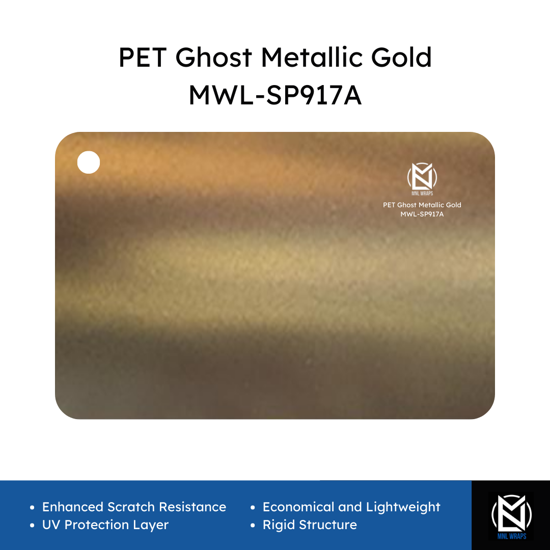 PET Ghost Metallic Gold MWL-SP917A