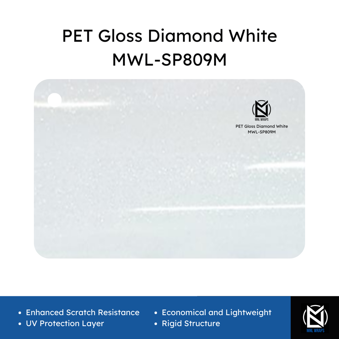 PET Gloss Diamond White MWL-SP809M