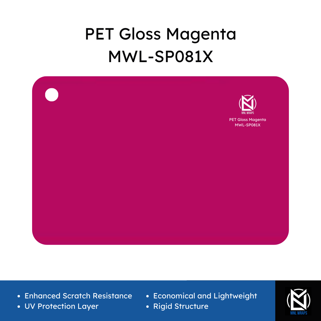 PET Gloss Magenta MWL-SP081X