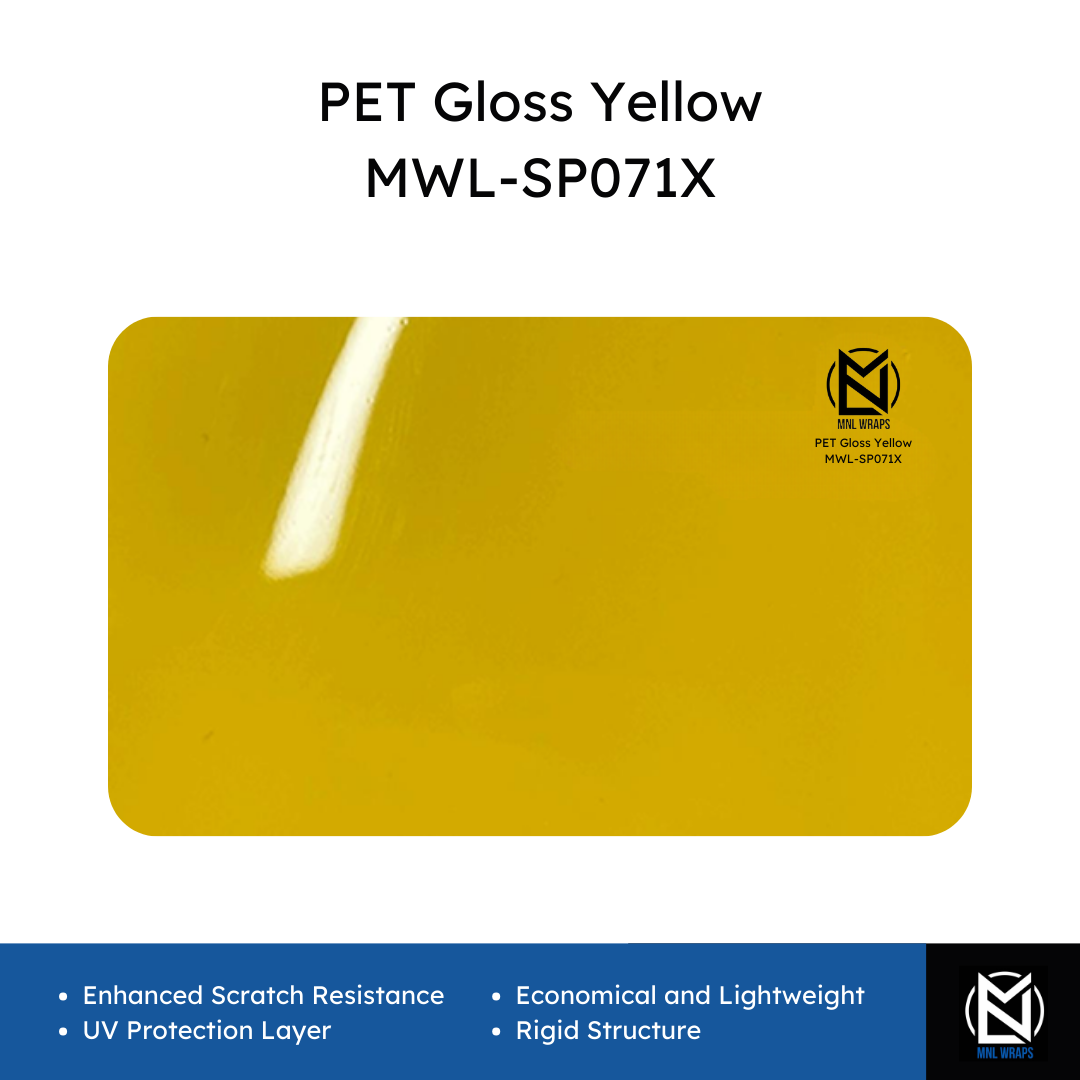 PET Gloss Yellow MWL-SP071X