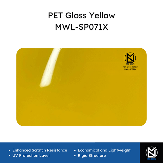 PET Gloss Yellow MWL-SP071X