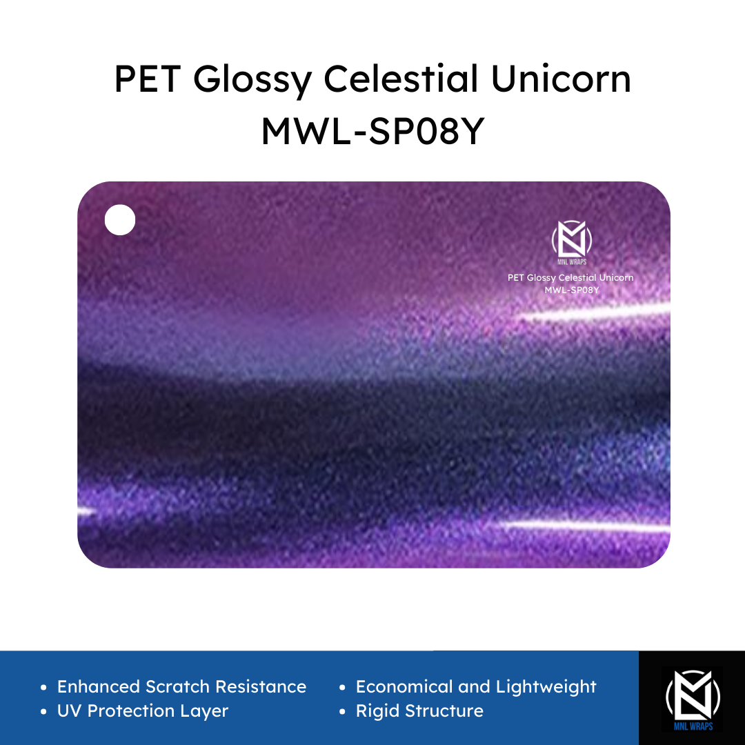 PET Glossy Celestial Unicorn MWL-SP08Y