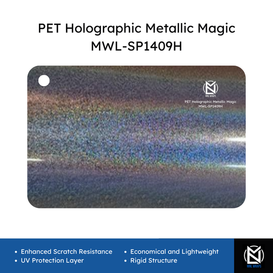 PET Holographic Metallic Magic MWL-SP1409H