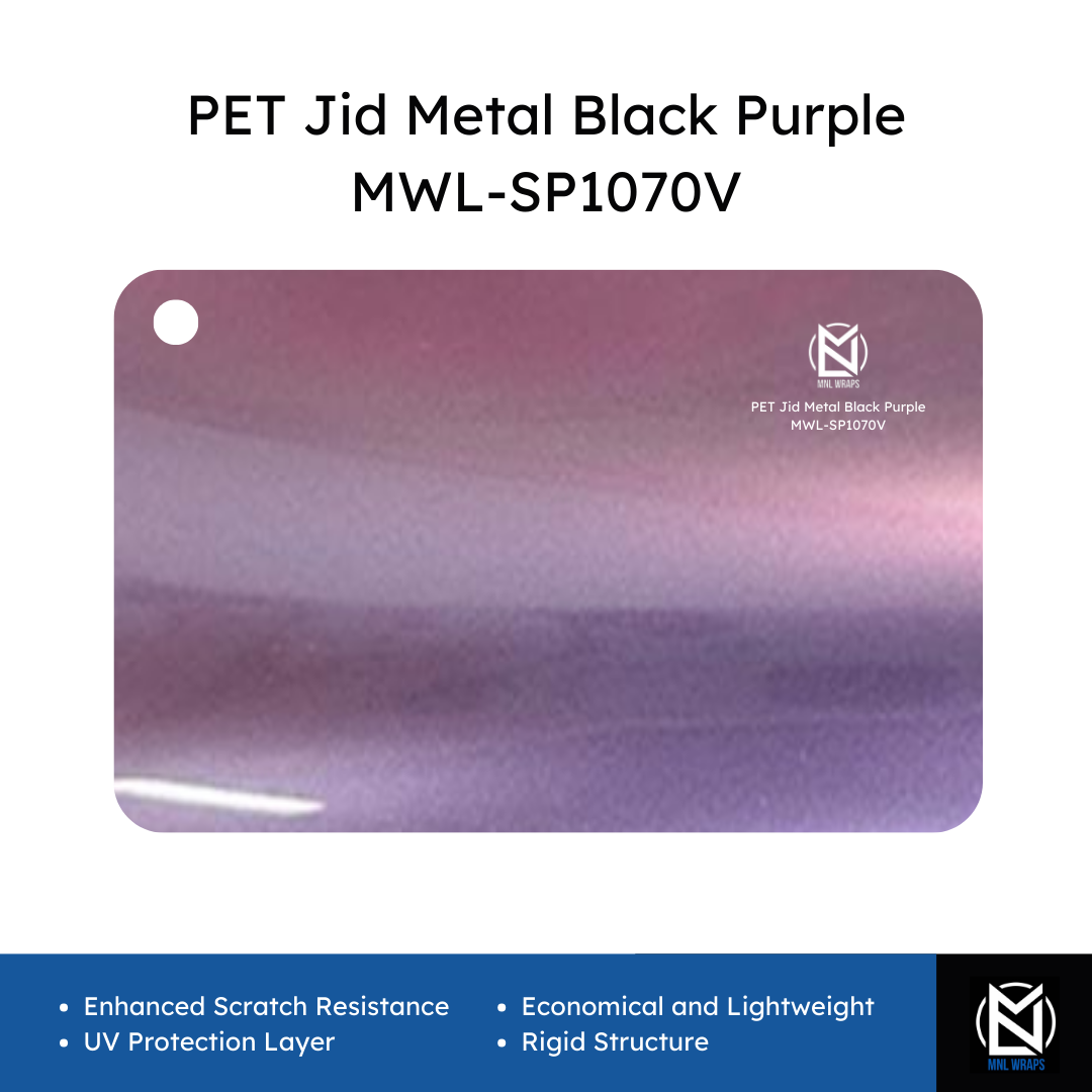 PET Jid Metal Black Purple MWL-SP1070V