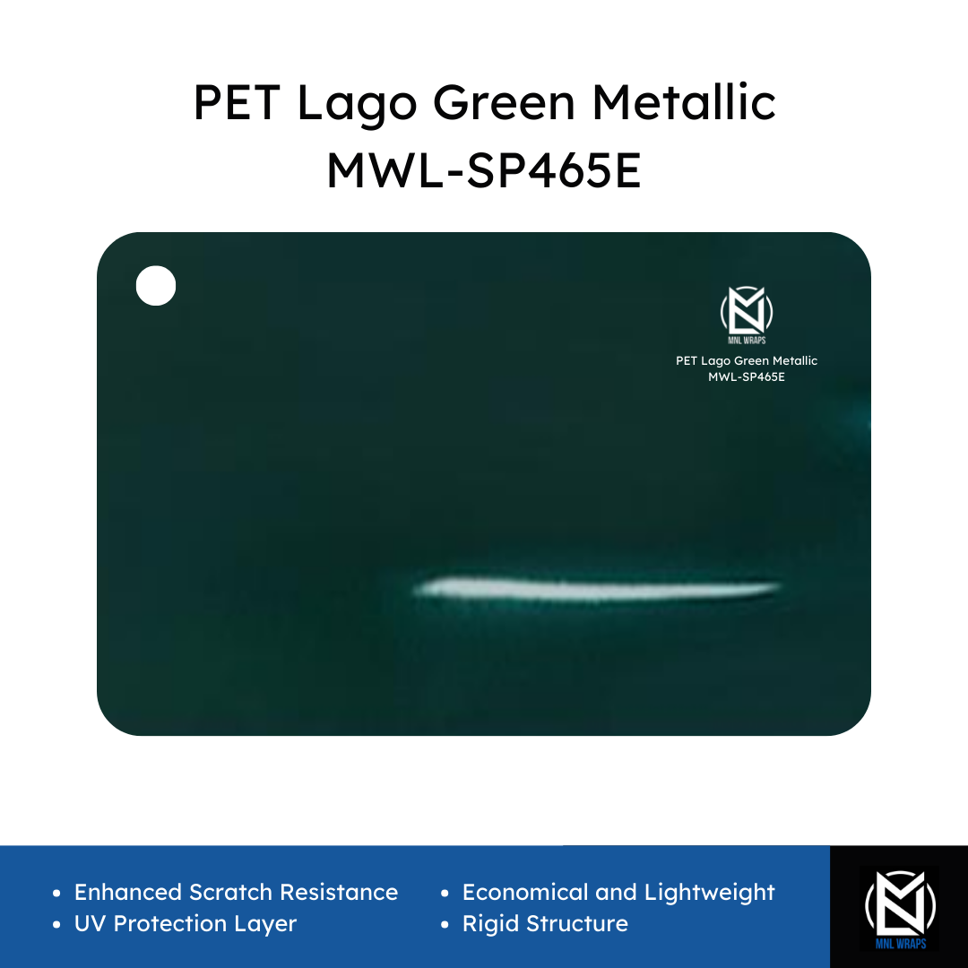PET Lago Green Metallic MWL-SP465E