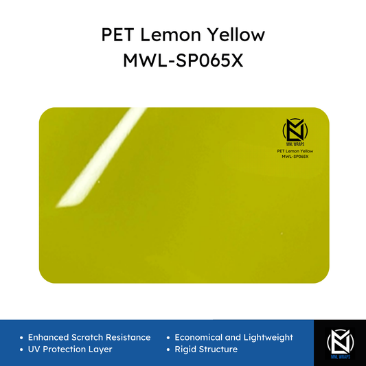 PET Lemon Yellow MWL-SP065X