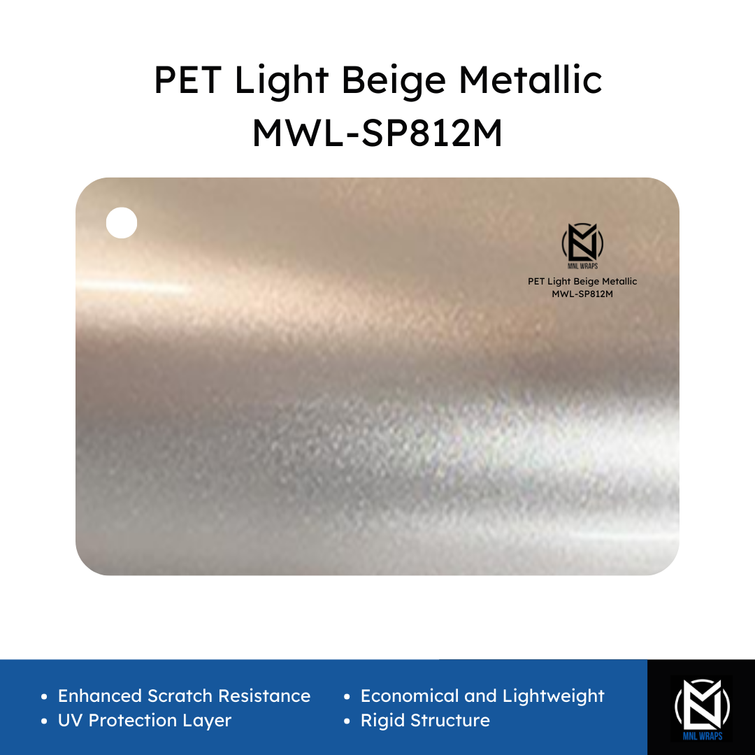 PET Light Beige Metallic MWL-SP812M