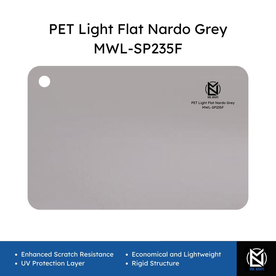 PET Light Flat Nardo Grey MWL-SP235F