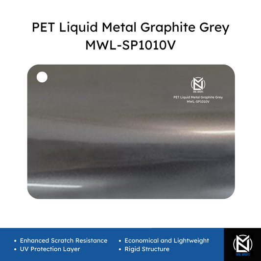 PET Liquid Metal Graphite Grey MWL-SP1010V