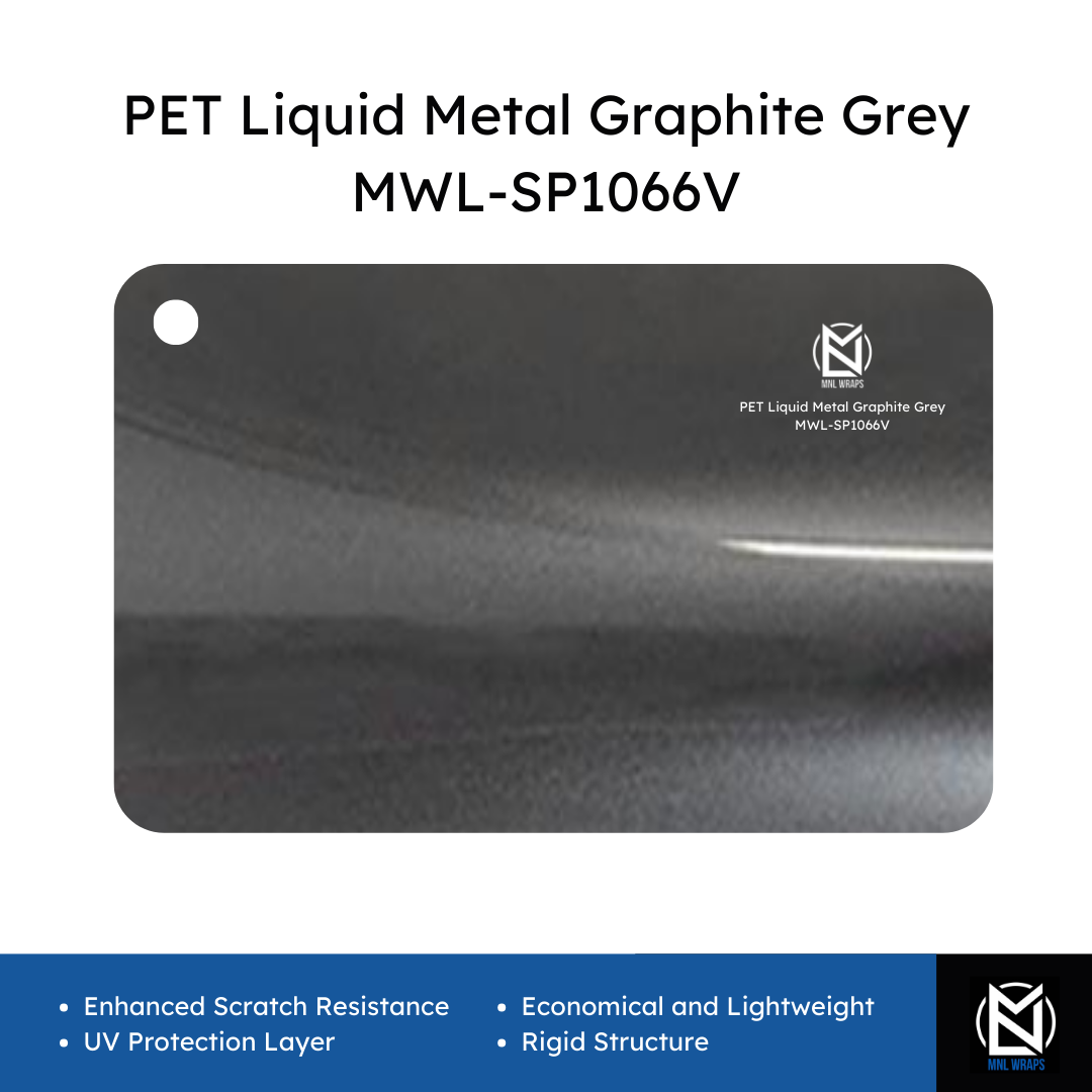 PET Liquid Metal Graphite Grey MWL-SP1066V