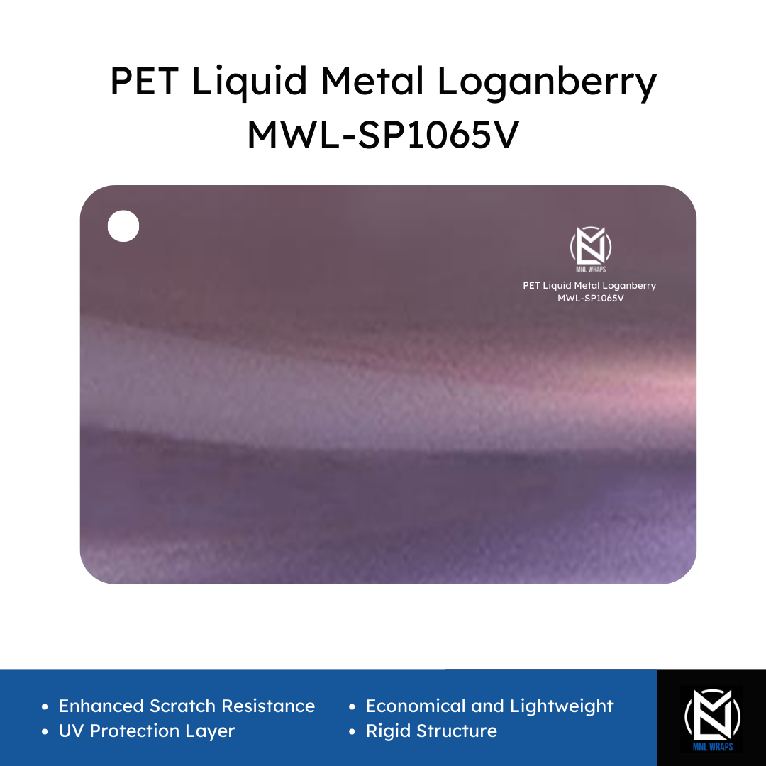 PET Liquid Metal Loganberry MWL-SP1065V