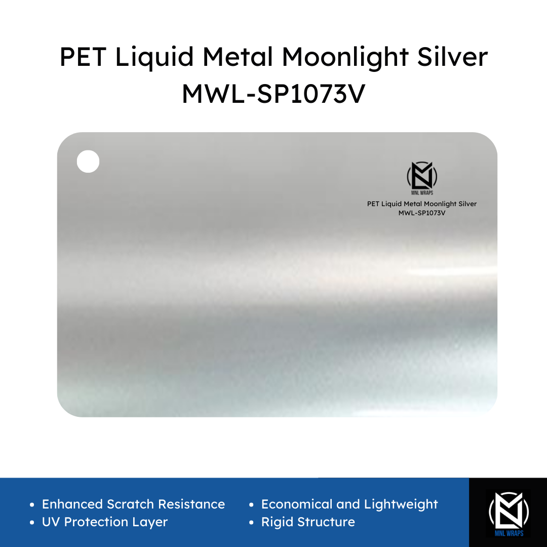 PET Liquid Metal Moonlight Silver MWL-SP1073V