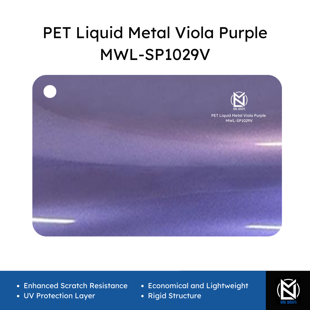 PET Liquid Metal Viola Purple MWL-SP1029V