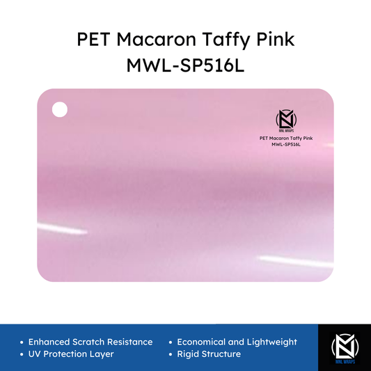 PET Macaron Taffy Pink MWL-SP516L