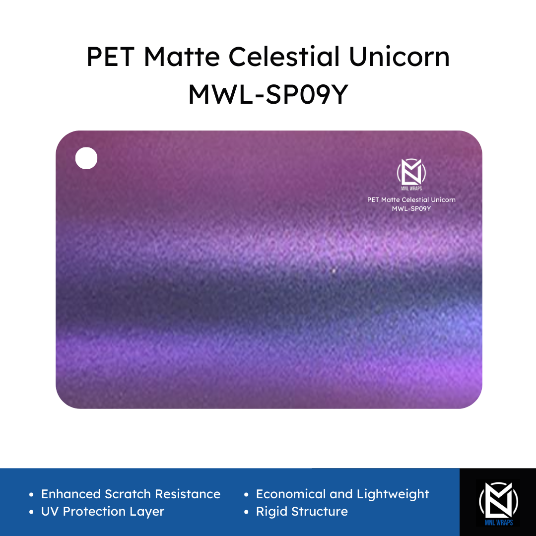 PET Matte Celestial Unicorn MWL-SP09Y