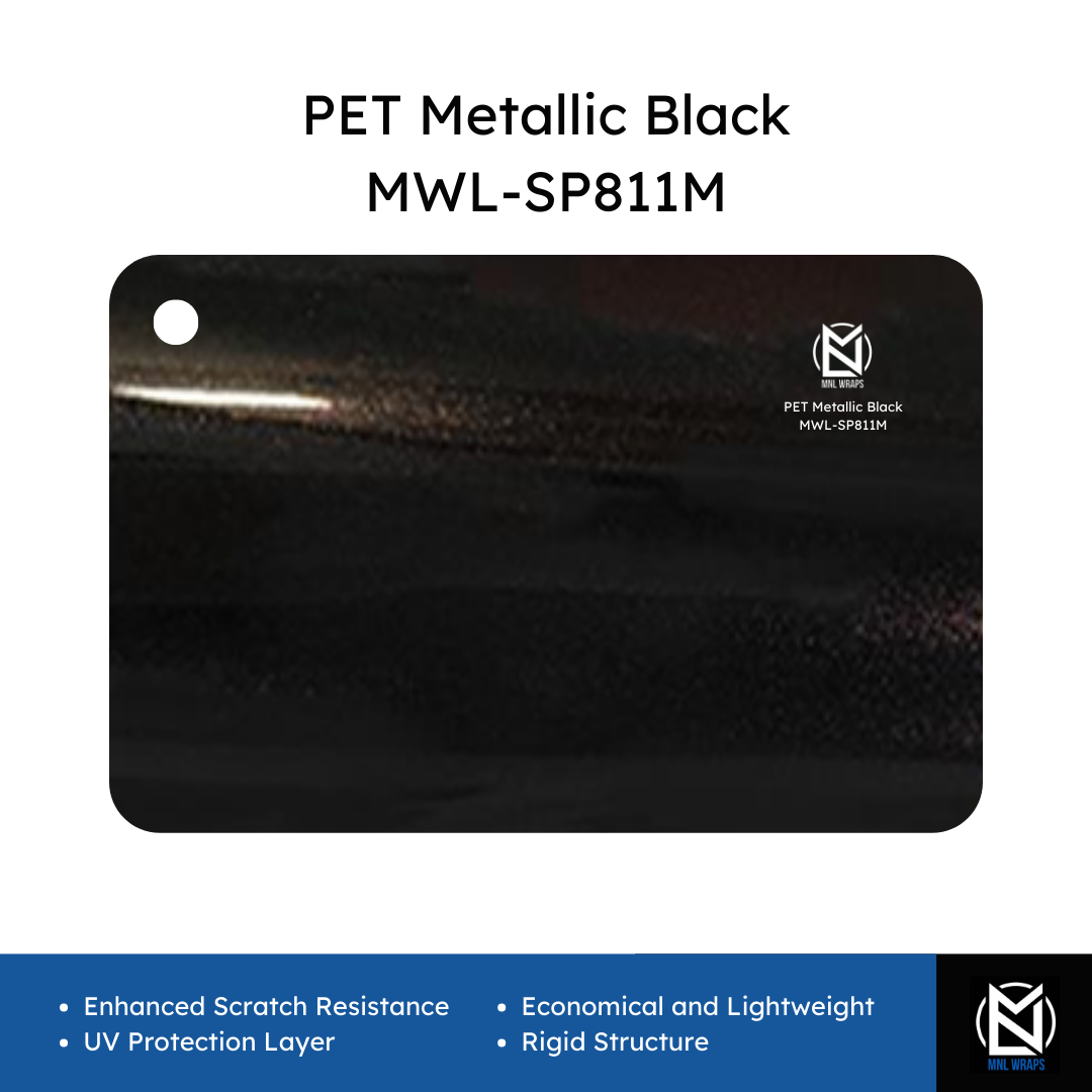 PET Metallic Black MWL-SP811M