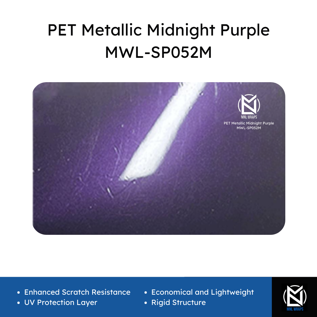 PET Metallic Midnight Purple MWL-SP052M