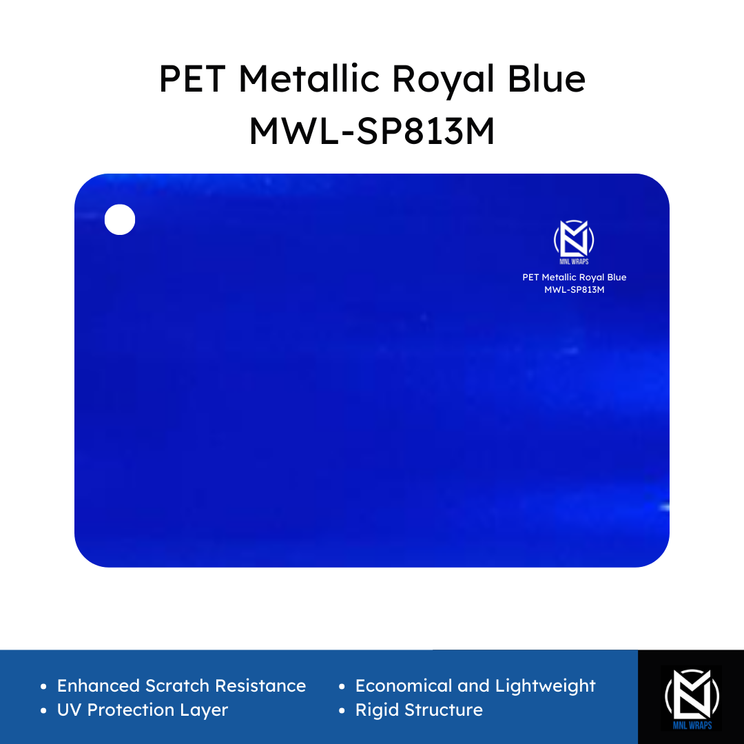 PET Metallic Royal Blue MWL-SP813M