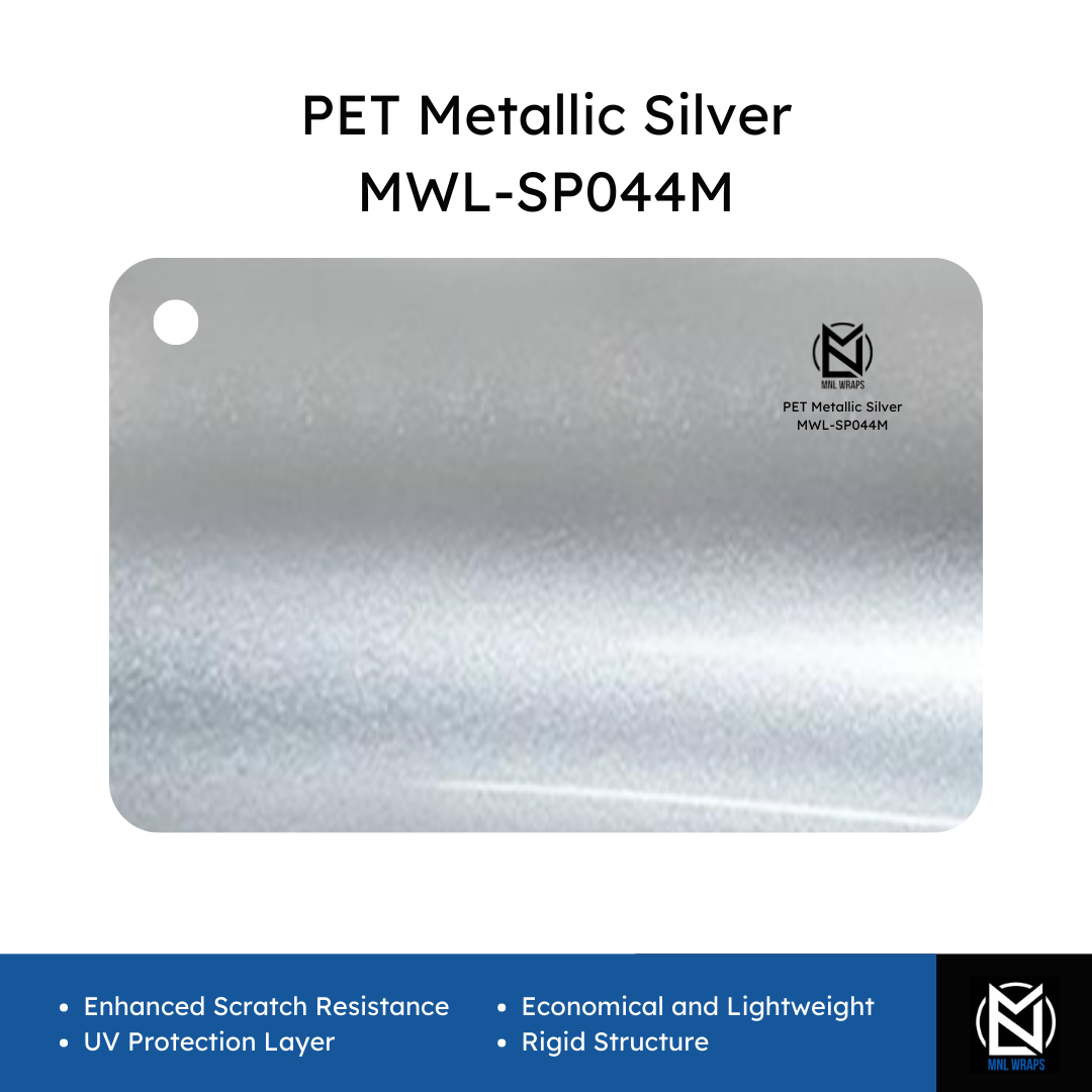 PET Metallic Silver MWL-SP044M