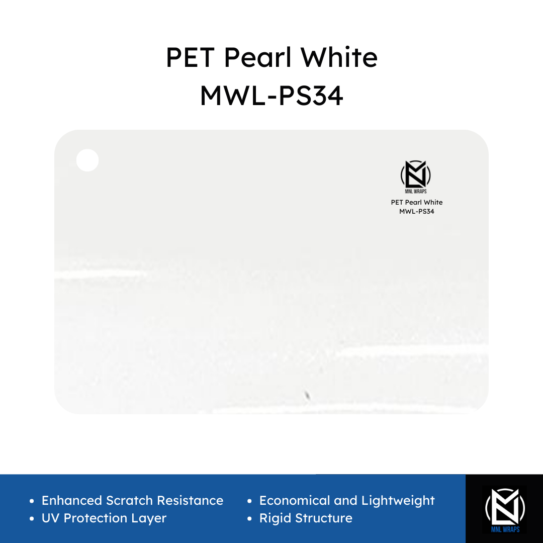 PET Pearl White MWL-PS34
