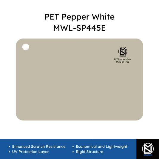 PET Pepper White MWL-SP445E