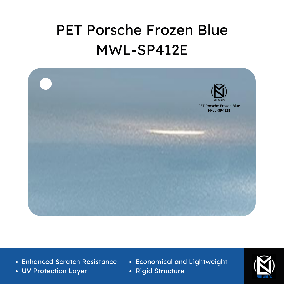 PET Porsche Frozen Blue MWL-SP412E