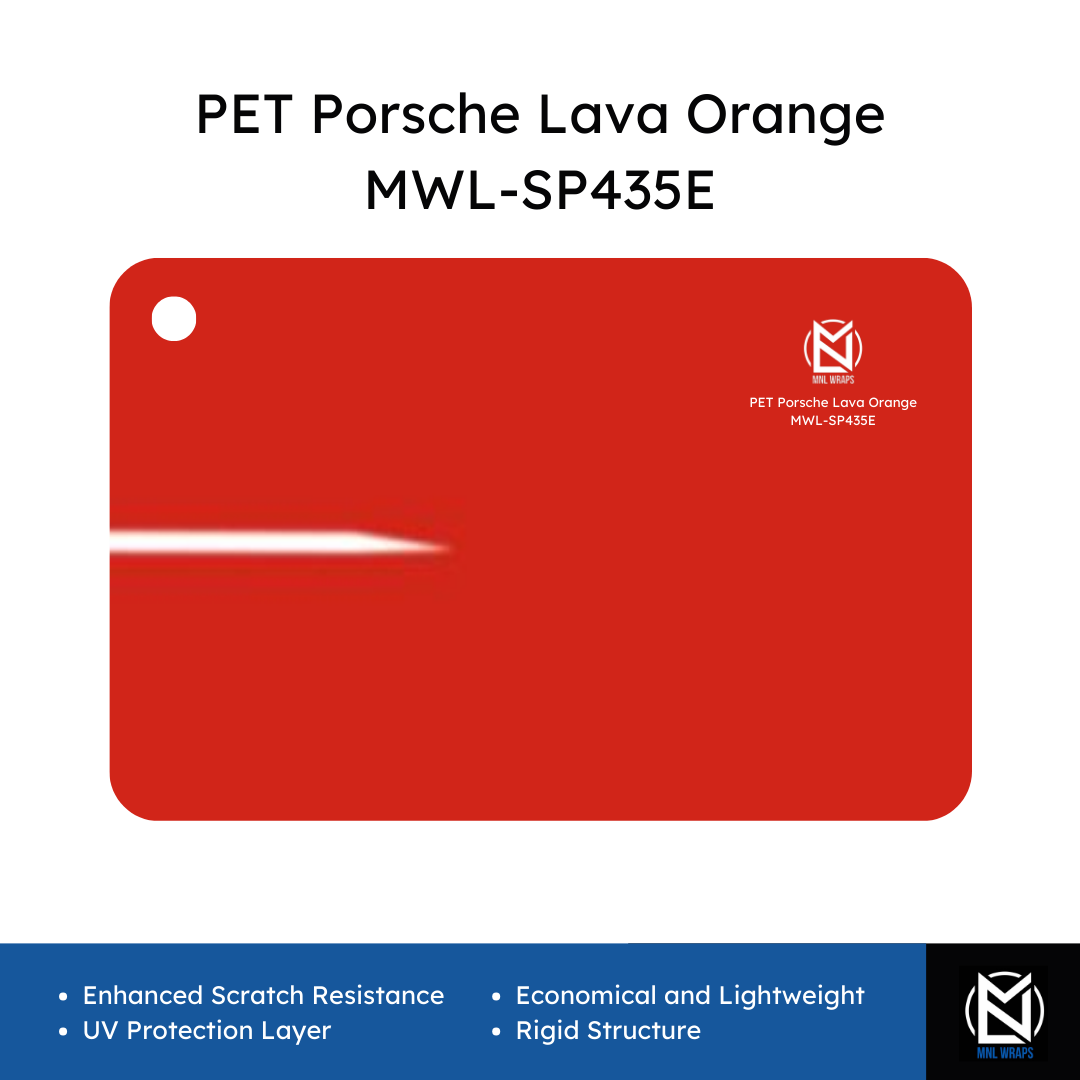 PET Porsche Lava Orange MWL-SP435E