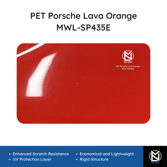 PET Porsche Lava Orange MWL-MWL435E