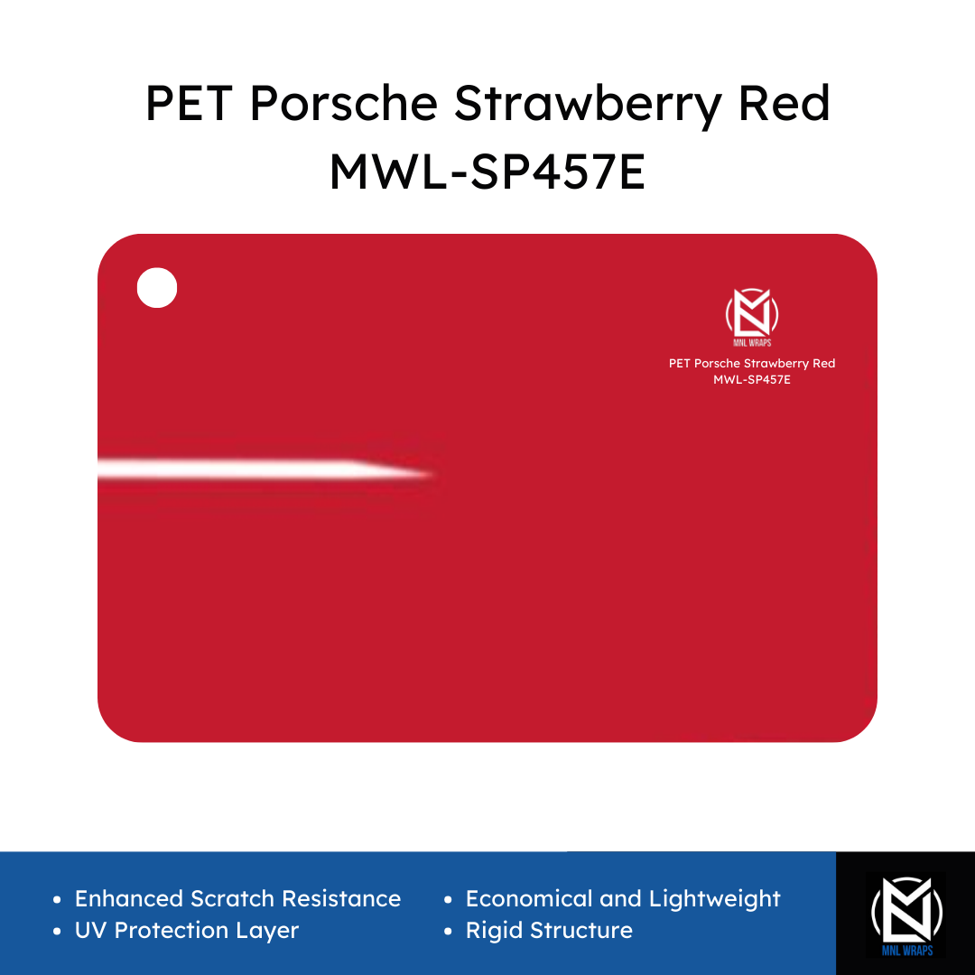PET Porsche Strawberry Red MWL-SP457E