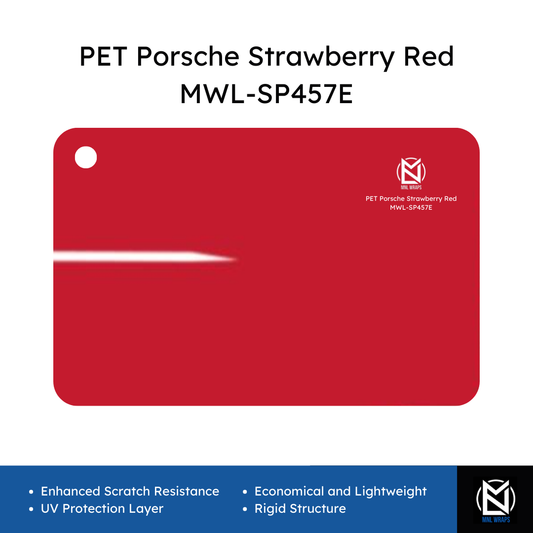 PET Porsche Strawberry Red MWL-SP457E