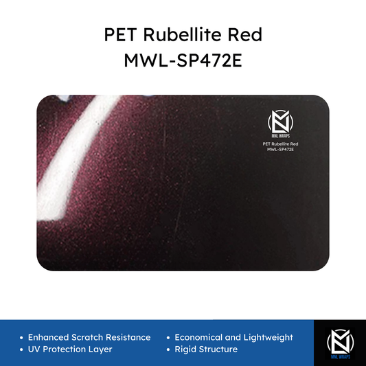 PET Rubellite Red MWL-SP472E