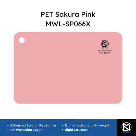 PET Sakura Pink MWL-SP066X