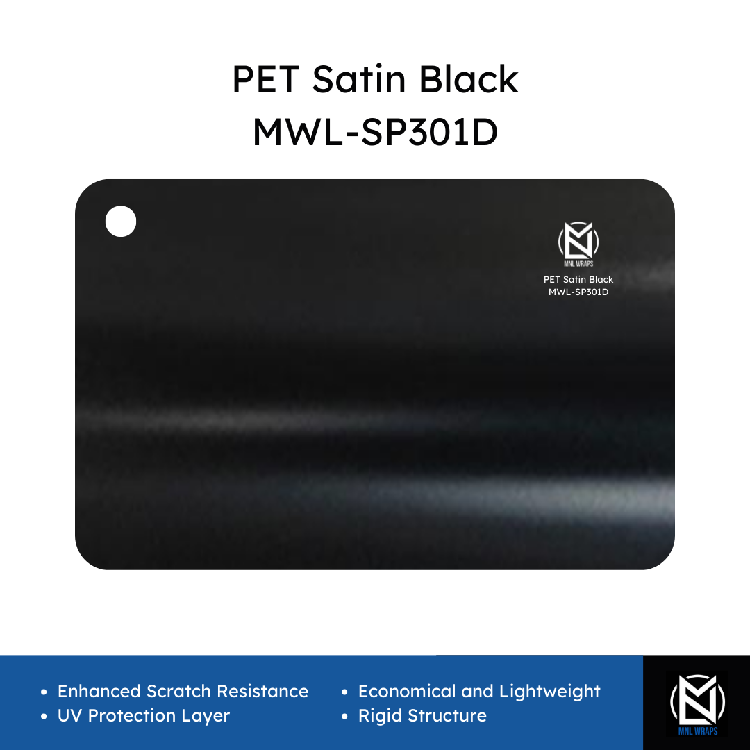 PET Satin Black MWL-SP301D