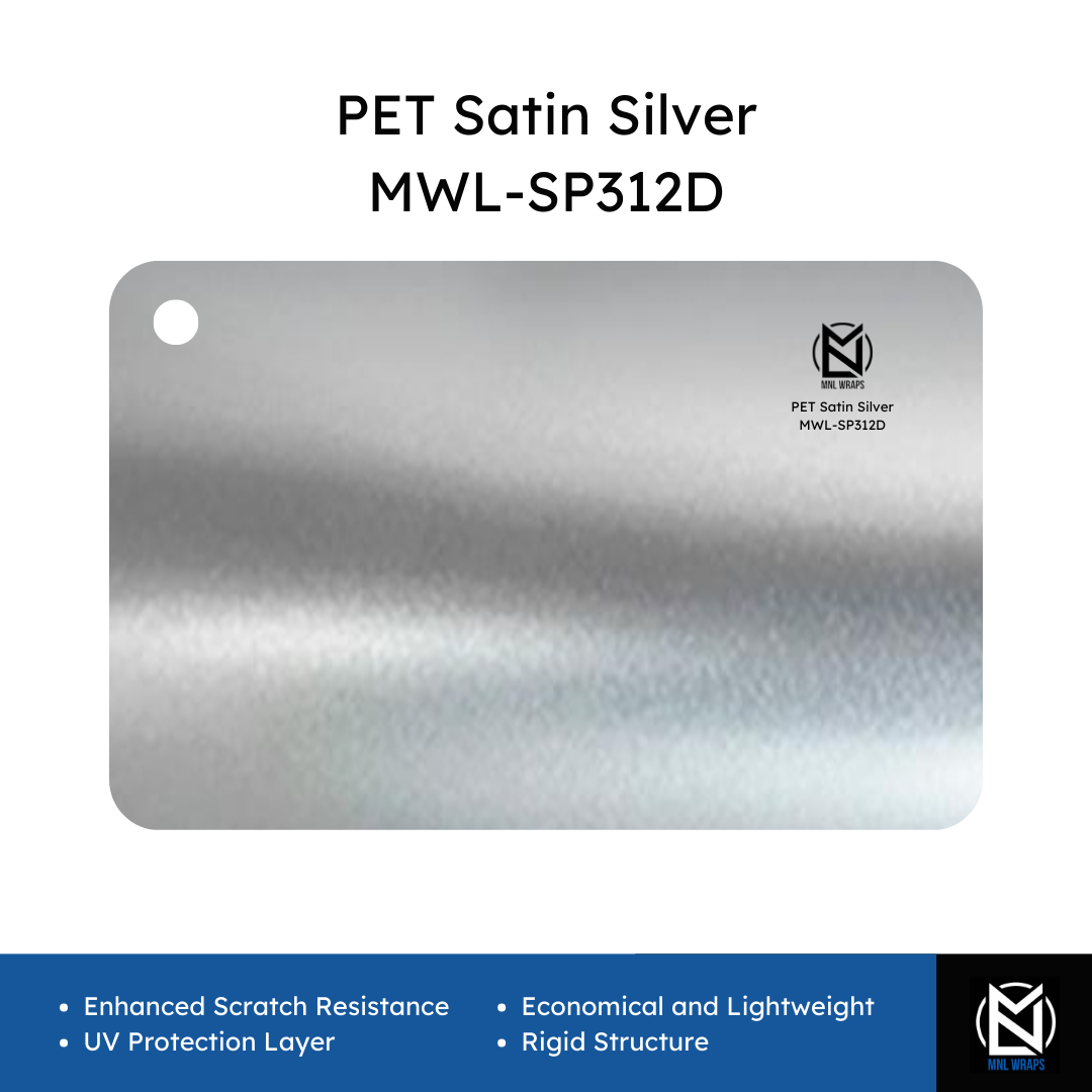 PET Satin Silver MWL-SP312D