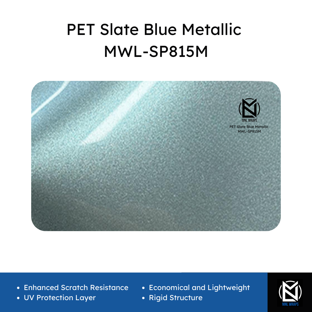 PET Slate Blue Metallic MWL-SP815M