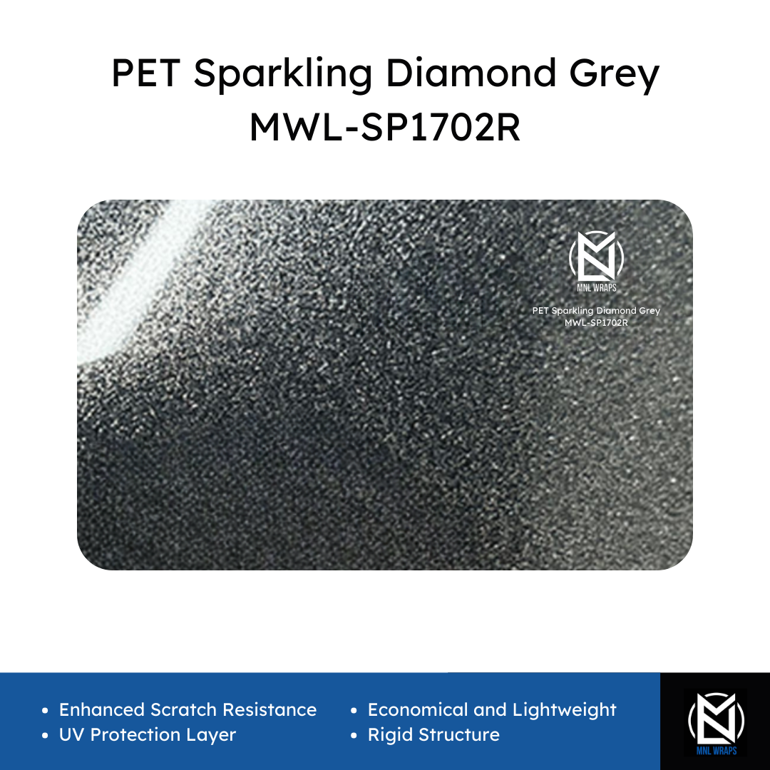 PET Sparkling Diamond Grey MWL-SP1702R