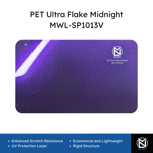 PET Ultra Flake Midnight Purple MWL-SP1013V