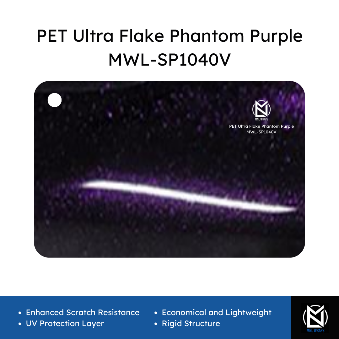 PET Ultra Flake Phantom Purple MWL-SP1040V